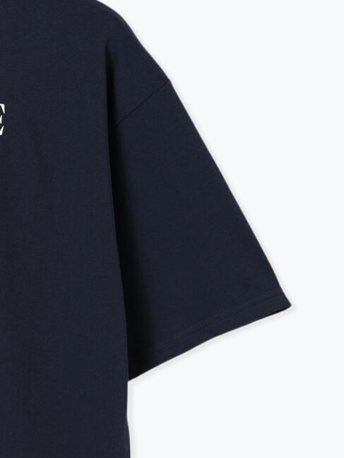 Lugnoncure「【接触冷感】ビッグロゴリラックスTシャツ」|Tシャツ・カットソー|