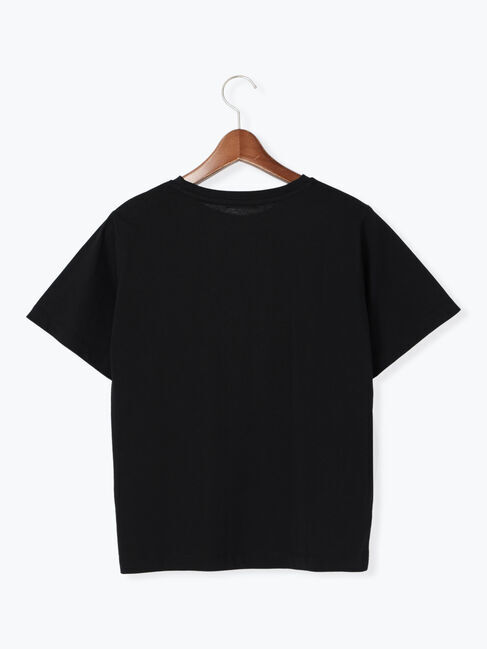 Te chichi TERRASSE「ラインストーン&times;刺繍Tシャツ」|Tシャツ・カットソー|