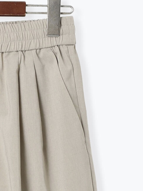 Te chichi TERRASSE「麻調タック入りイージーパンツ」|その他|