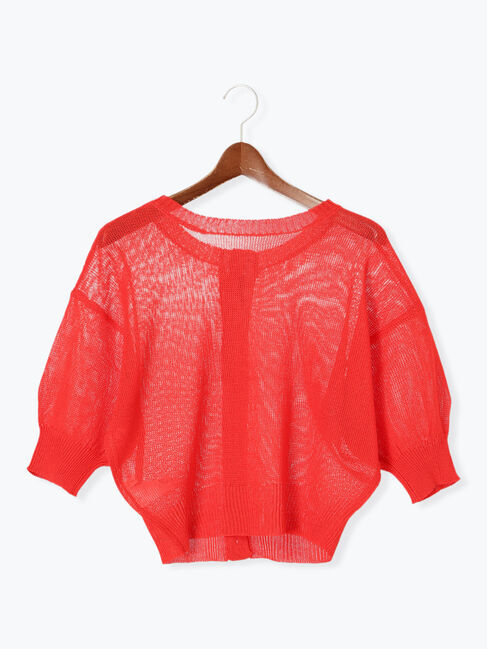 Te chichi「ペーパータッチヤーン2WAYメッシュニット」|ニット・セーター|