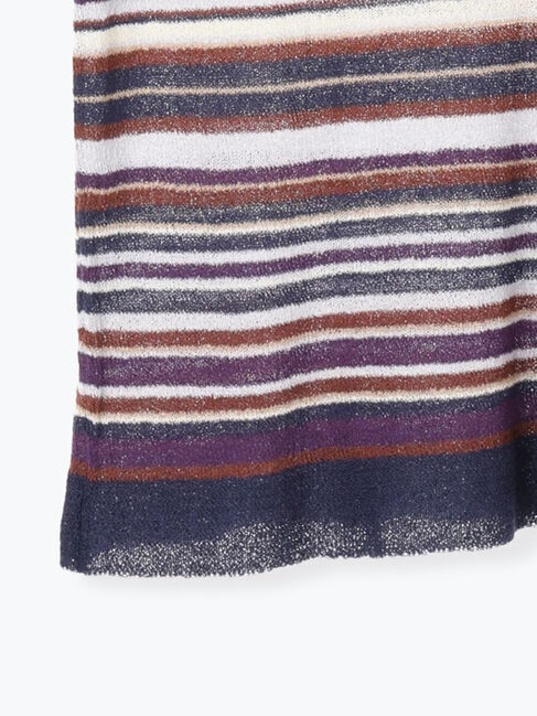 Lugnoncure「マルチボーダーポロニット《2025autumn catalog item》」|ニット・セーター|