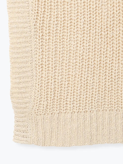 Lugnoncure「スラブヤーンVネックニットベスト」|ニット・セーター|