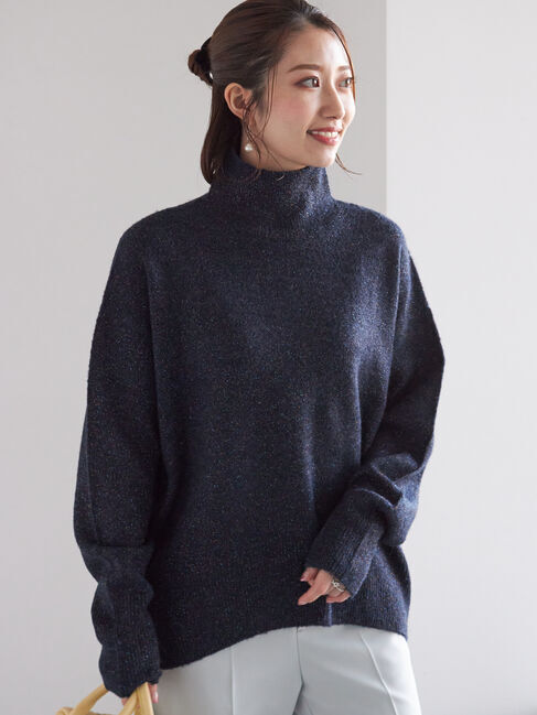 Te chichi「【宮本茉由着用】MIXラメニット」|ニット・セーター|