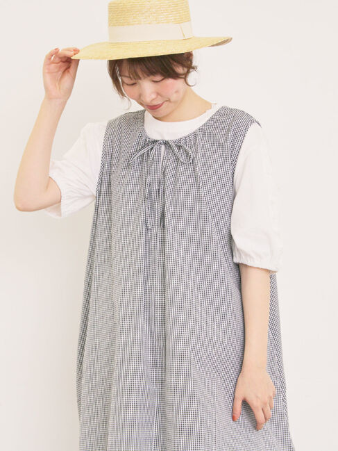 Samansa Mos2「袖タテフリルTシャツ」|Tシャツ・カットソー|