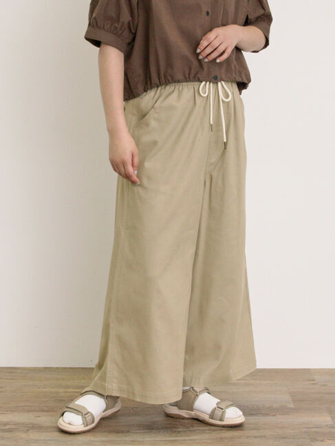 Samansa Mos2「【M/Lサイズ】ツイルストレートパンツ」|その他|