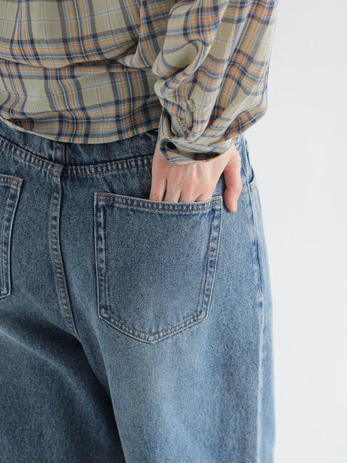 sm2rhythm「デニムタックパンツ」|その他|