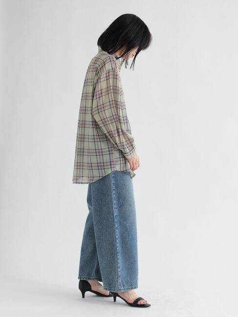 sm2rhythm「デニムタックパンツ」|その他|