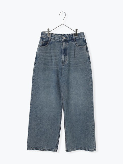 sm2rhythm「デニムタックパンツ」|その他|