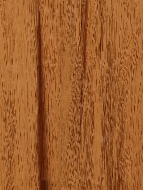 Samansa Mos2 blue「裾ドロスト楊柳シャツ」|シャツ・ブラウス|