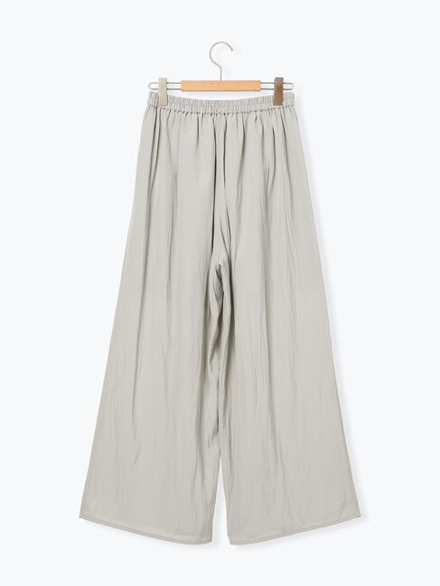 Samansa Mos2 blue「◎ビンテージサテンイージーパンツ」|その他|