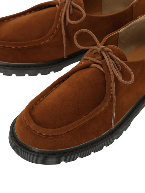 Samansa Mos2「フェイクスエードチロリアンシューズ」|ビジネス・ドレスシューズ|