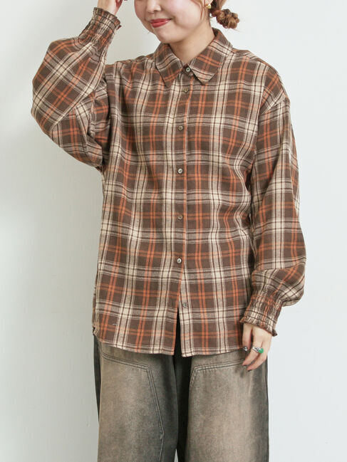 SM2「アソート袖口シャーリングブラウス」|シャツ・ブラウス|