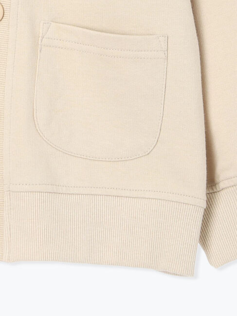 Samansa Mos2 Lagom「ワッペン付Vネックカーディガン」|カーディガン|