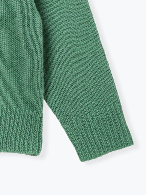 Samansa Mos2 Lagom「【マシンウォッシャブル】アヒルジャカードニット」|ニット・セーター|