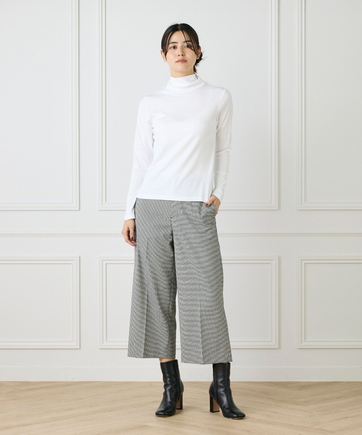 DAY by DAY it&rsquo;s international「長袖ハイネックプルオーバー《スビン綿MIXフライス》」|Tシャツ・カットソー|