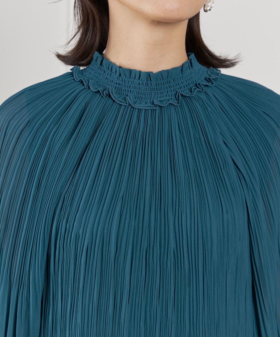 ef-de Black「シフォンプリーツワンピース」|ワンピース|