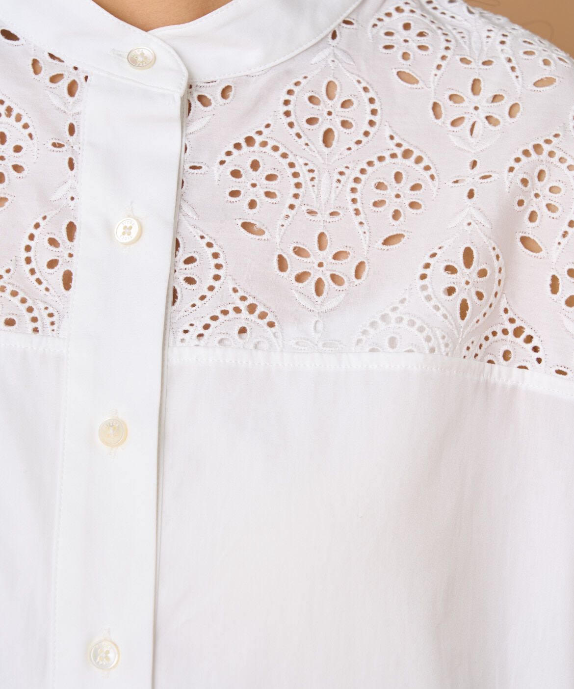 INED「TICCA レースハーフスリーブシャツワンピース TBES-102」|その他|