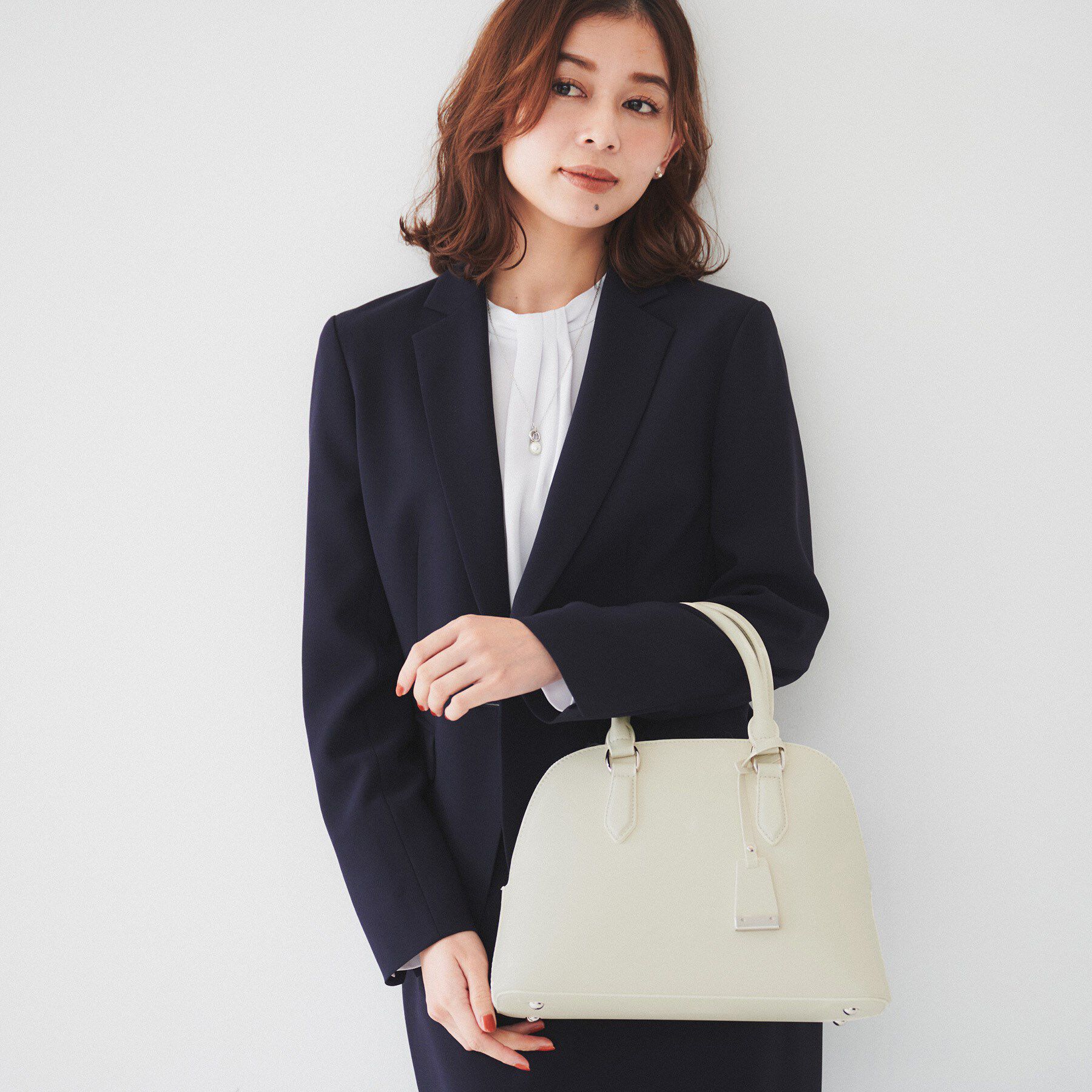 UNTITLED「【追加8／名品】2WAYポケットボストンバッグ」|ハンドバッグ|