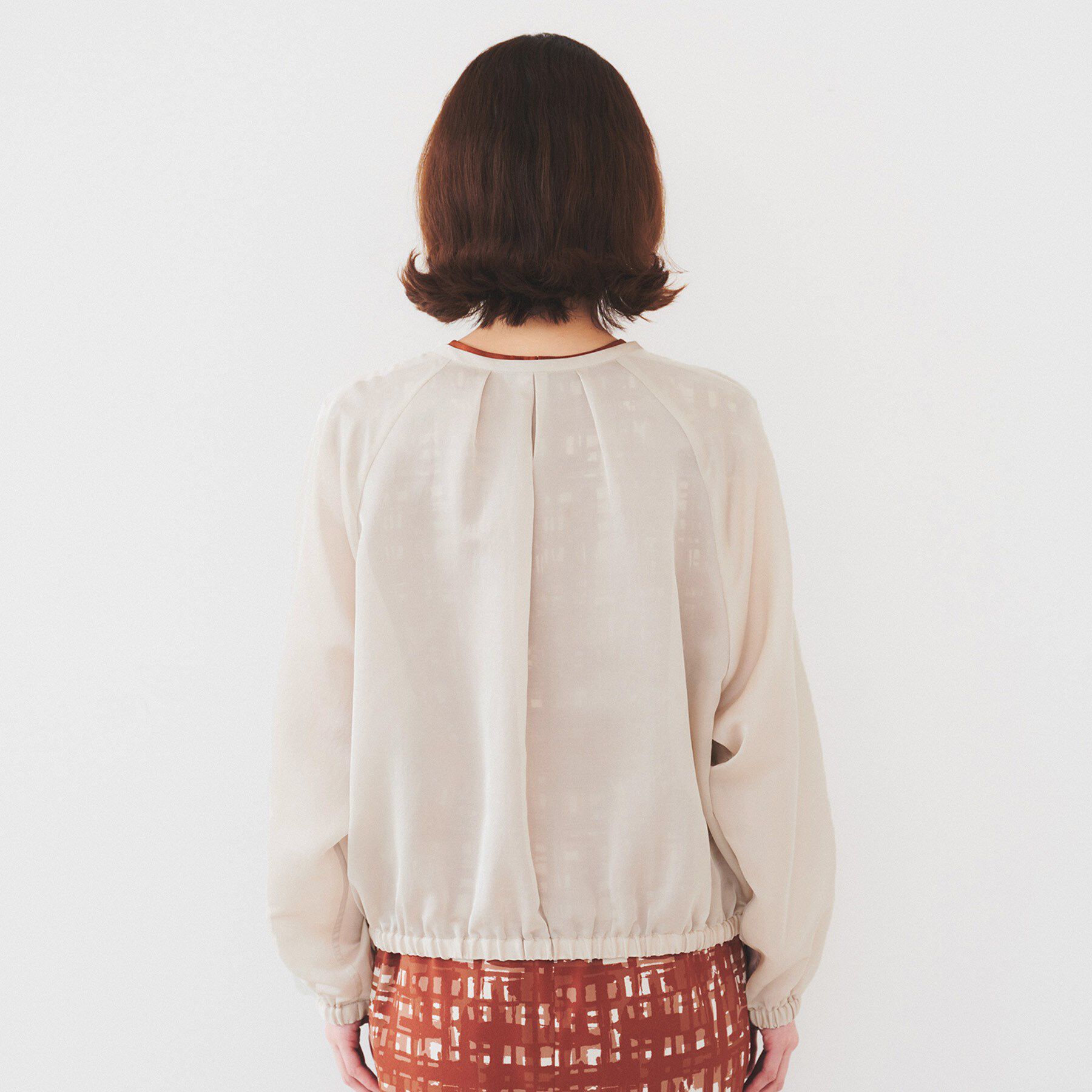 UNTITLED「【トレンド/洗える/軽い】シアーブルゾン」|ブルゾン・スタジャン|