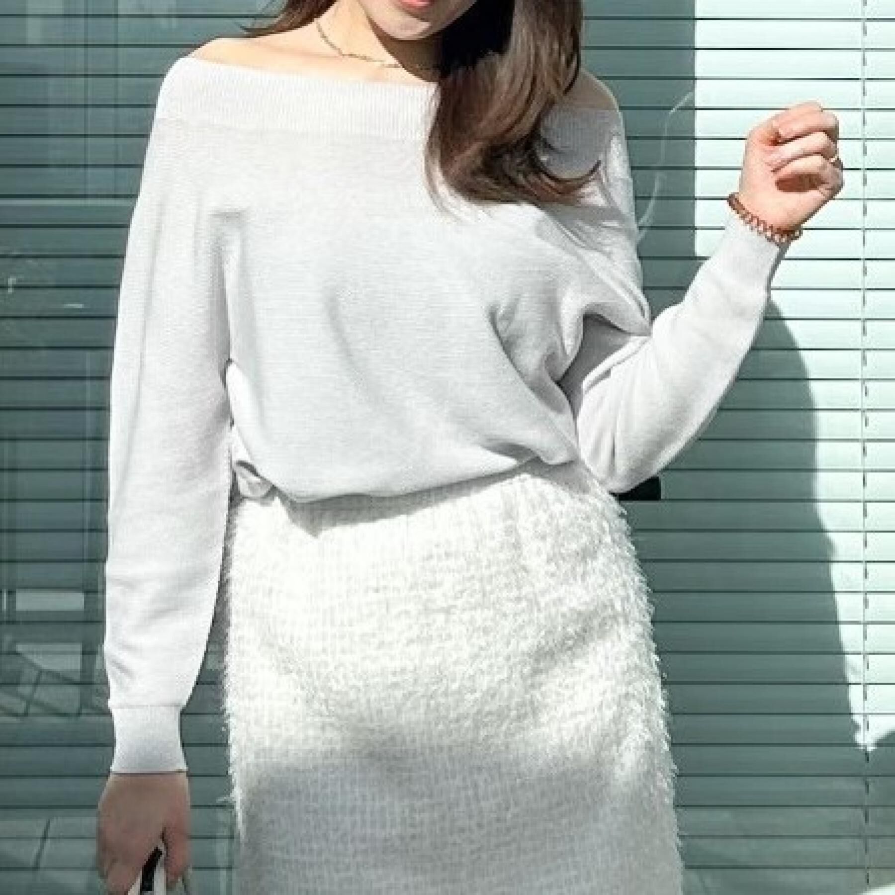 COUP DE CHANCE「【洗える／日本製】無縫製ニットトップス」|ニット・セーター|