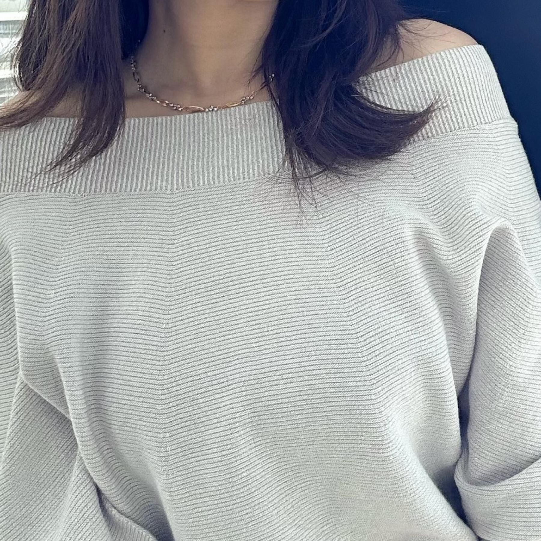 COUP DE CHANCE「【洗える／日本製】無縫製ニットトップス」|ニット・セーター|