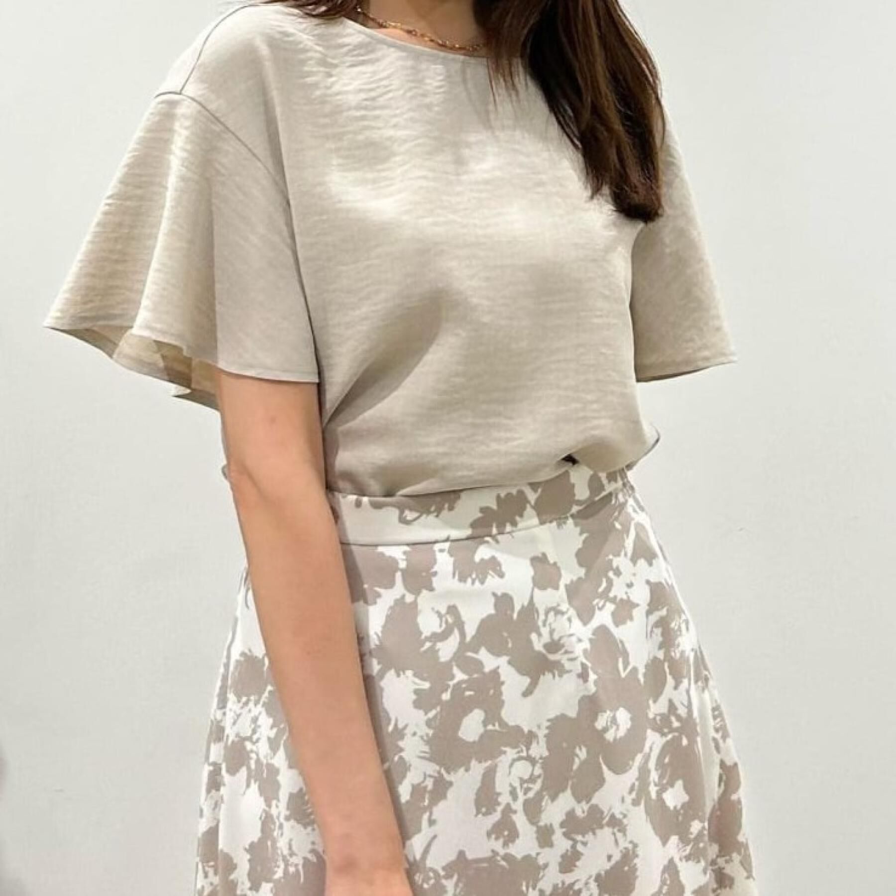 COUP DE CHANCE「【洗える】フレアー袖ブラウス」|シャツ・ブラウス|