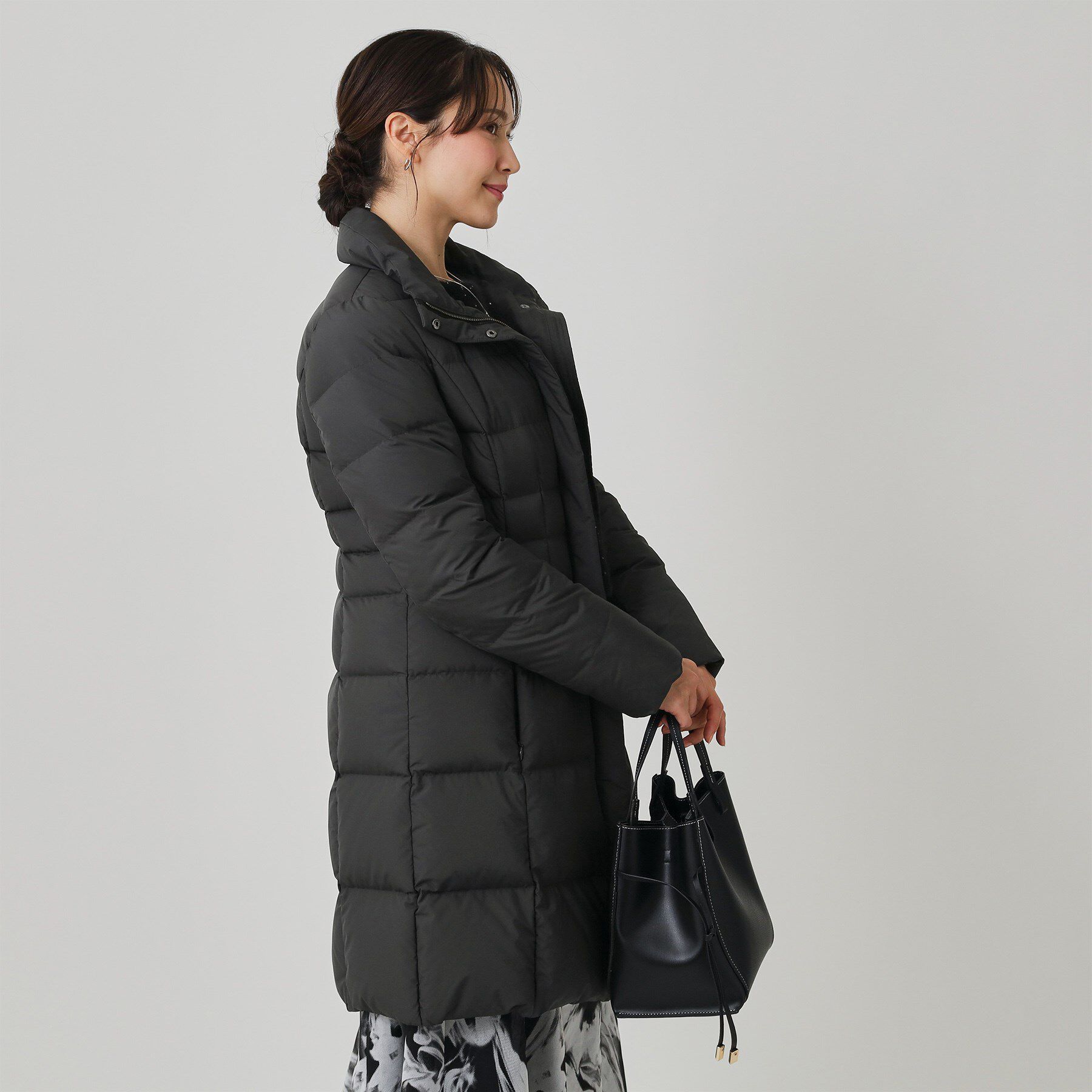 COUP DE CHANCE「【フランス産ホワイトダックダウン／FP800保温性◎／抗菌防臭／手洗い可】ロングダウンコート」|ダウン|