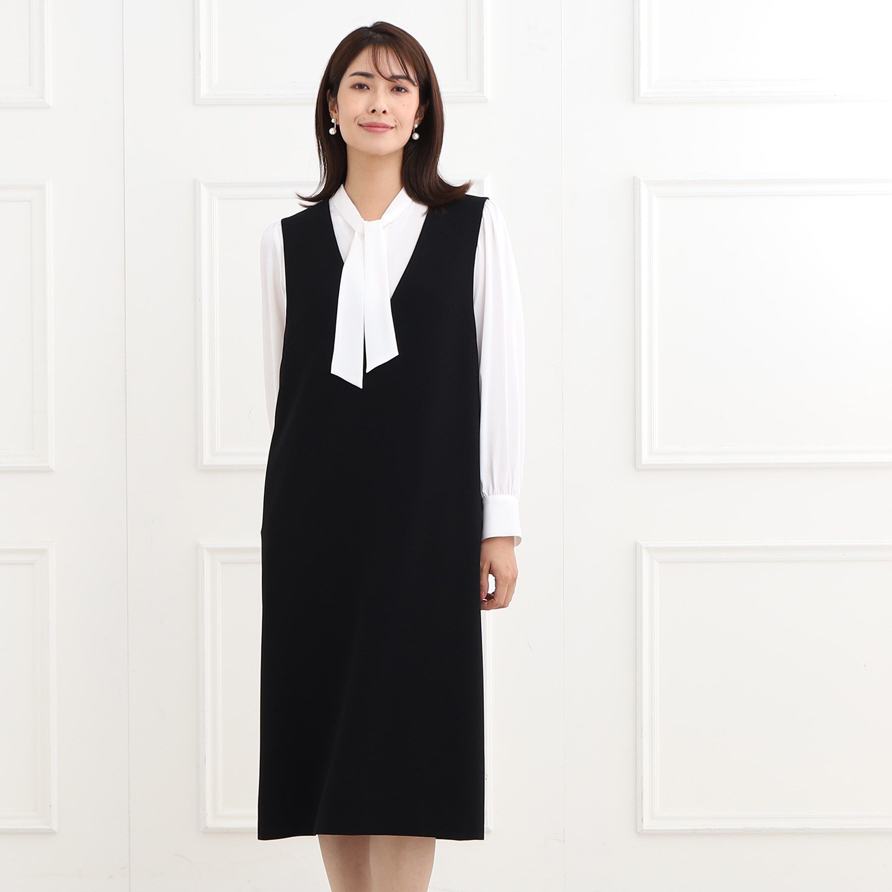 Reflect「【フォーマル/洗える/セットアップ可】ジャンパースカート」|ワンピース|