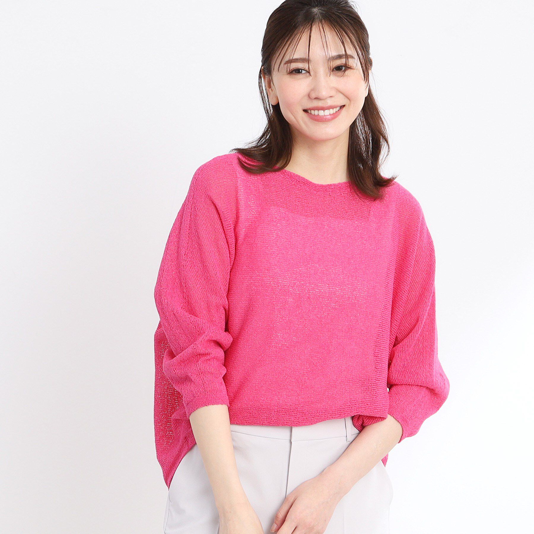 Reflect「【手洗い可】ドライタッチホールガーメント（R）ニット」|ニット・セーター|