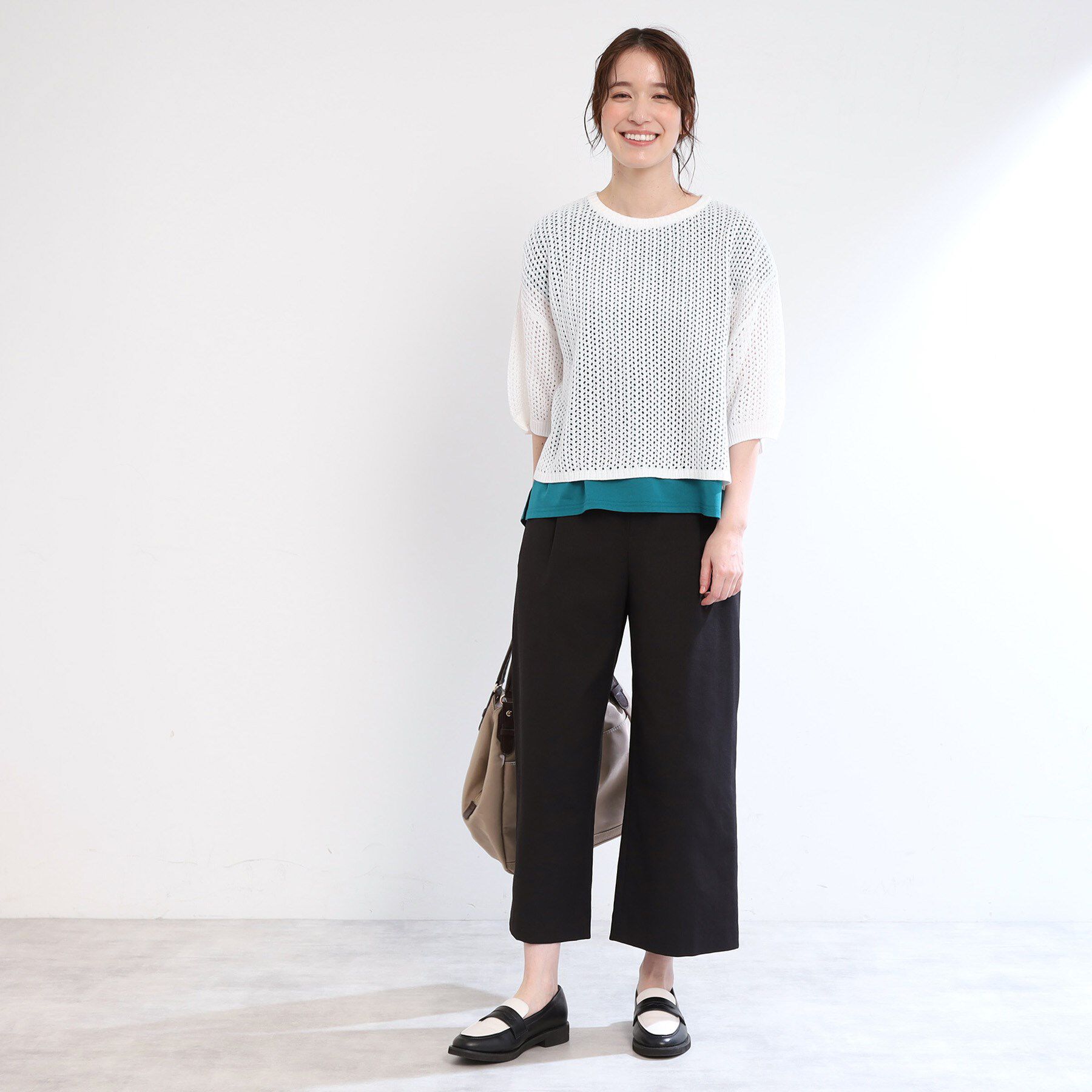 Reflect「【手洗い可】レーシーニット」|ニット・セーター|