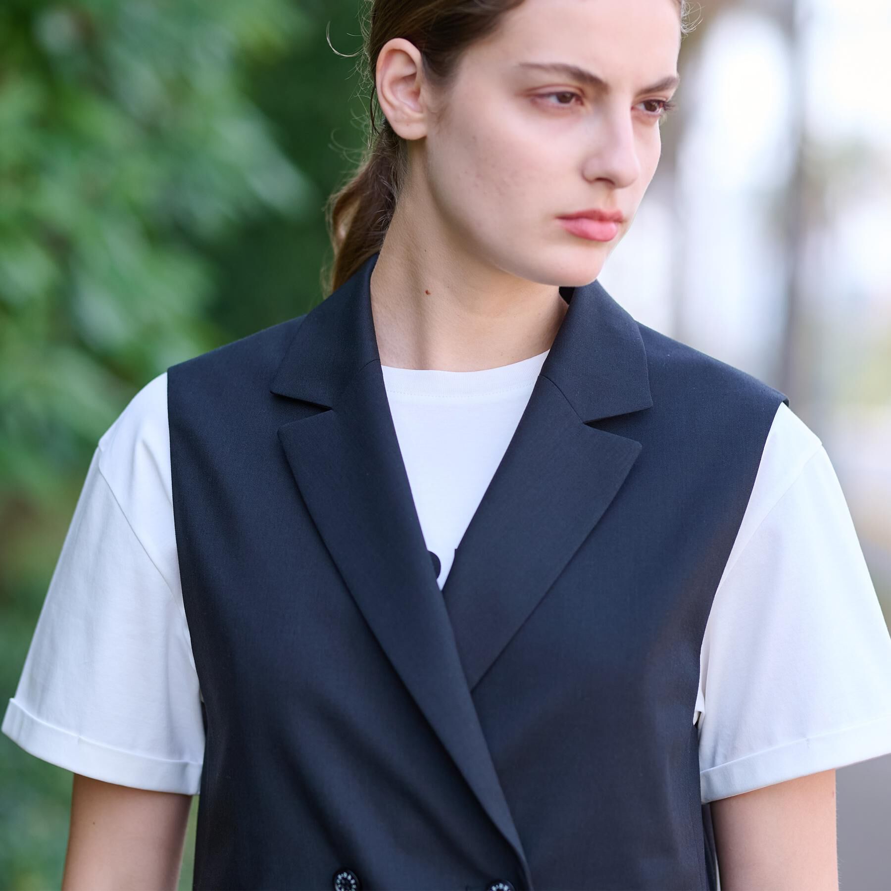 DRESSTERIOR「テーラードサマージレ」|ベスト・ジレ|