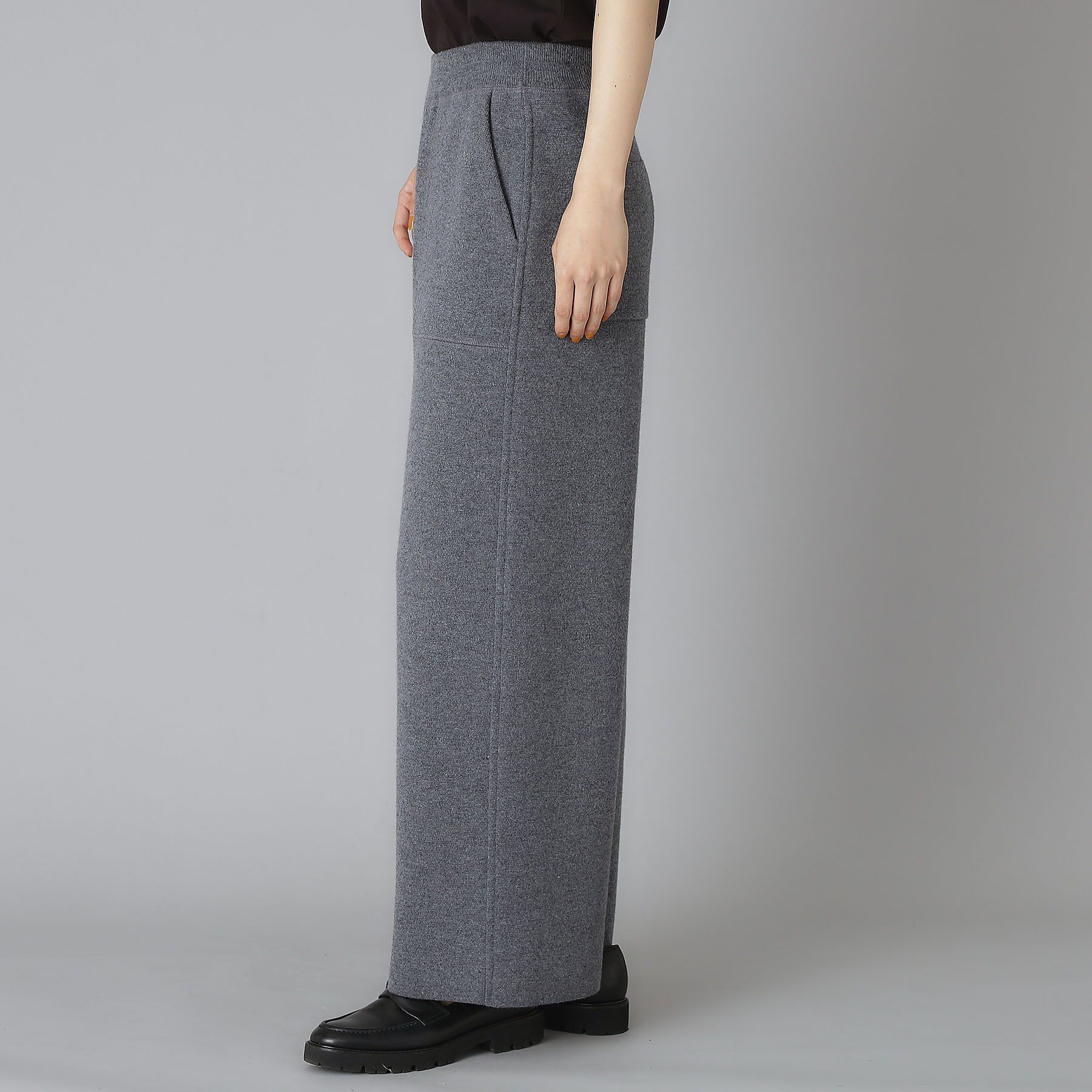 DRESSTERIOR「TICCA（ティッカ）ミラノリブワイドニットパンツ」|その他|