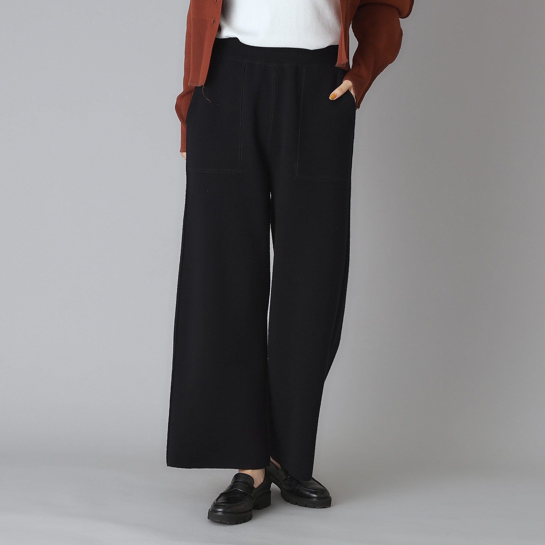 DRESSTERIOR「TICCA（ティッカ）ミラノリブワイドニットパンツ」|その他|