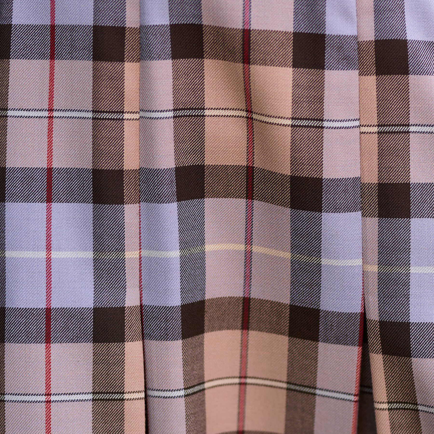 DRESSTERIOR「チェックタックソフトプリーツスカート」|スカート|