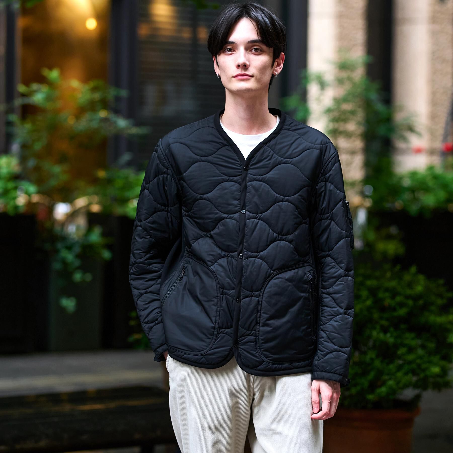 DRESSTERIOR「キルティング ライナージャケット」|ダウン|