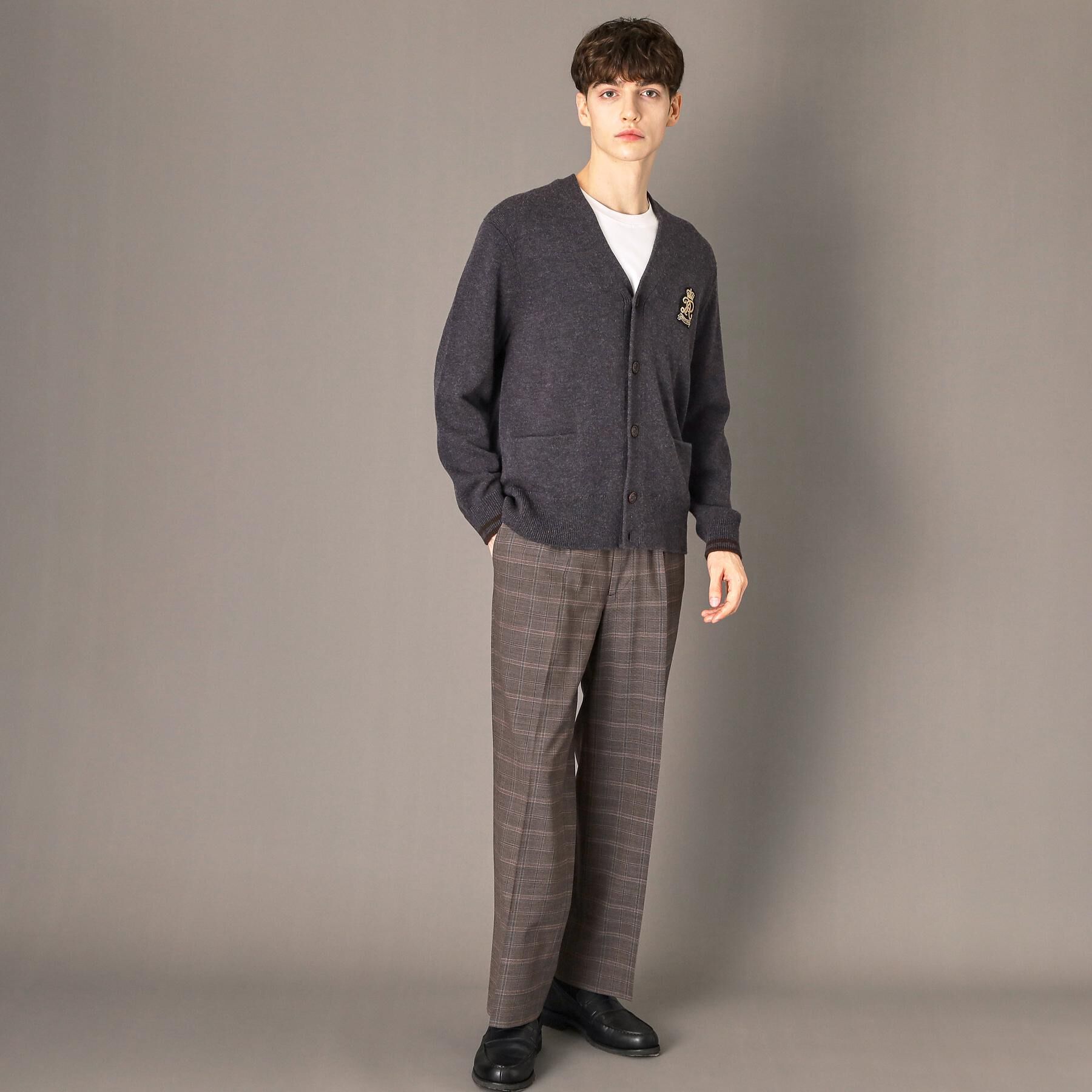 DRESSTERIOR「ウォッシャブル エンブレムカーディガン」|カーディガン|