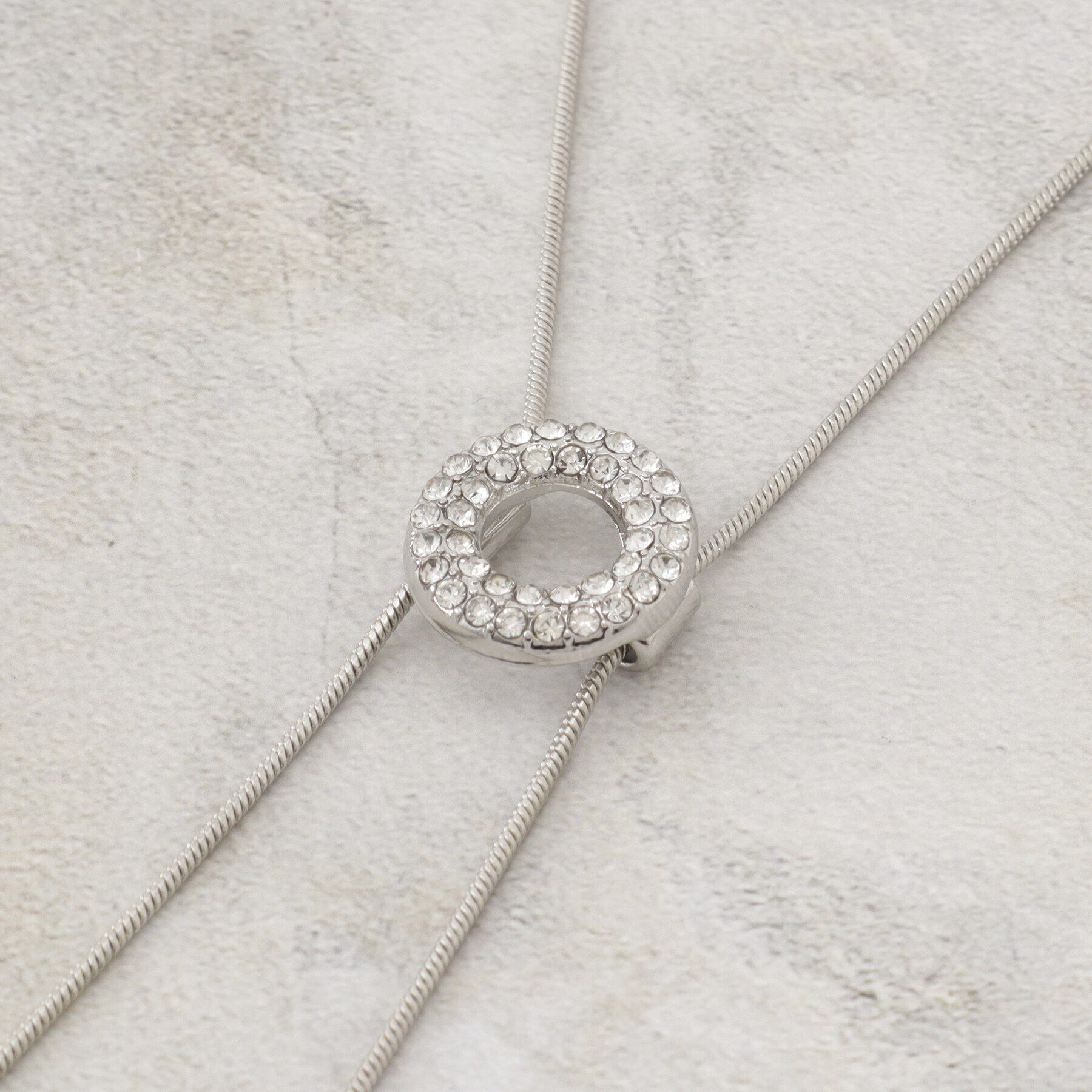 grove「サークルビジュースライドネックレス【入卒対応可】」|ネックレス|