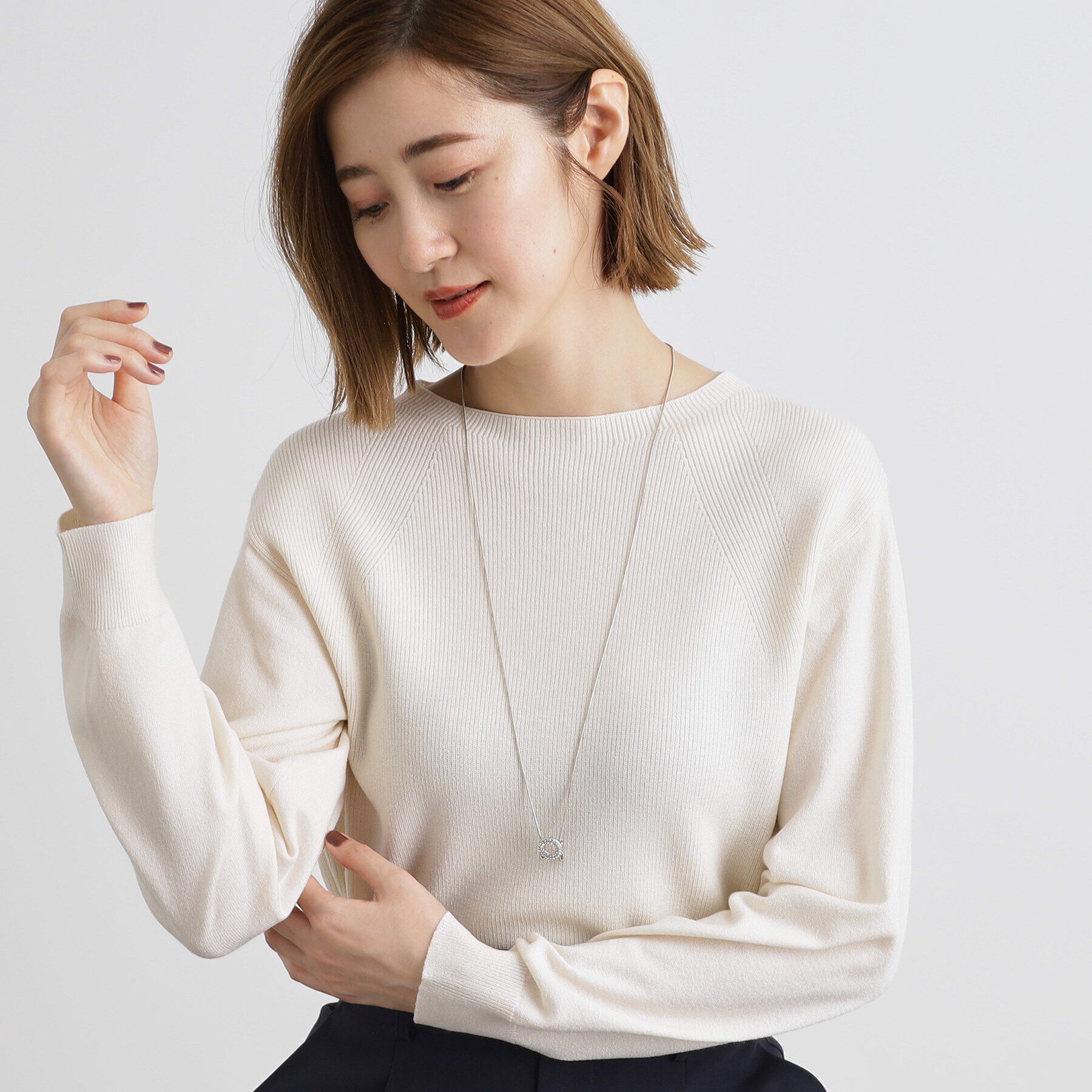 grove「サークルビジュースライドネックレス【入卒対応可】」|ネックレス|