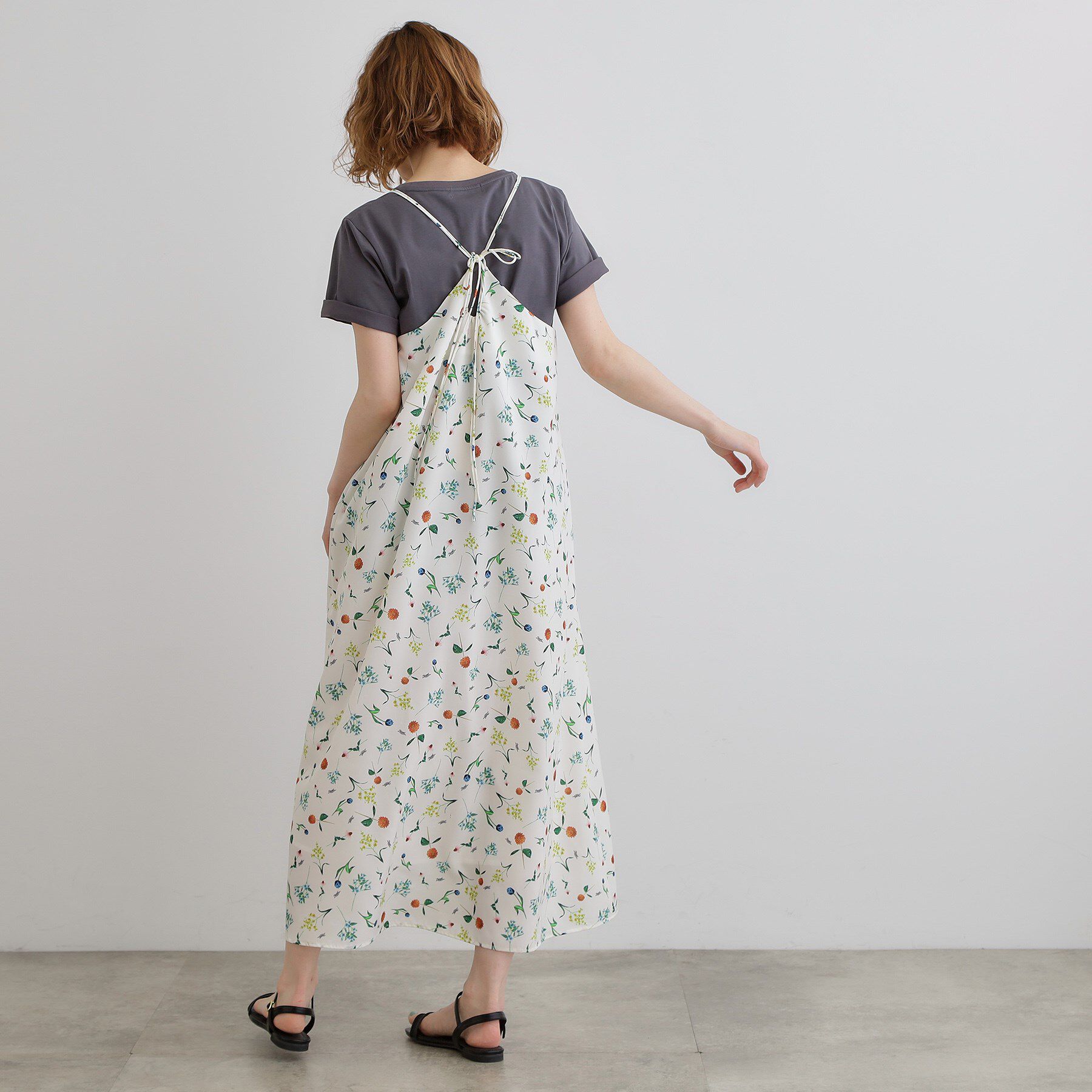 grove「【コラボITEM】DILIGENCE PARLOUR キャミワンピース」|ワンピース|