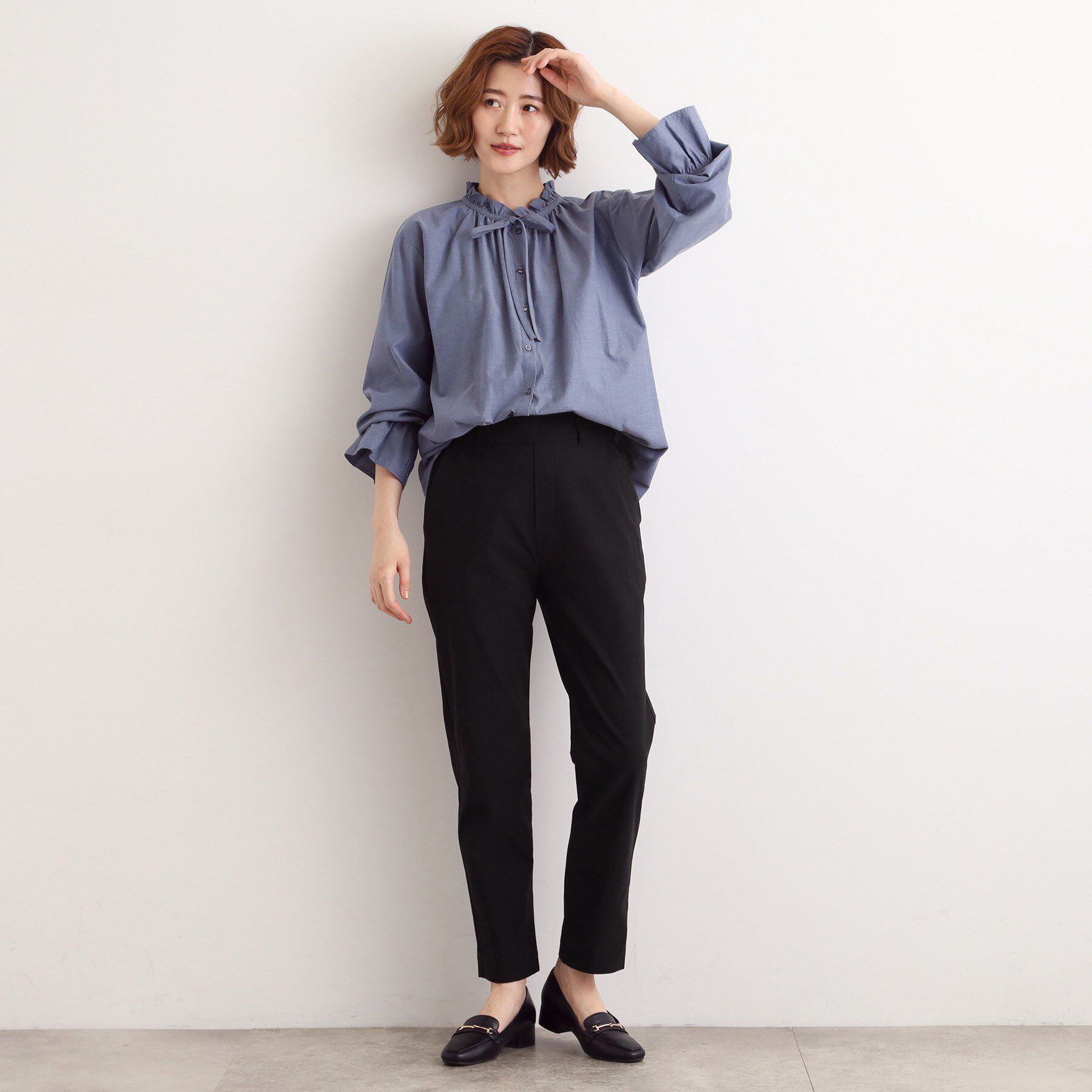 grove「【選べる着丈/多機能】裏起毛ハイパーストレッチテーパードパンツ」|その他|