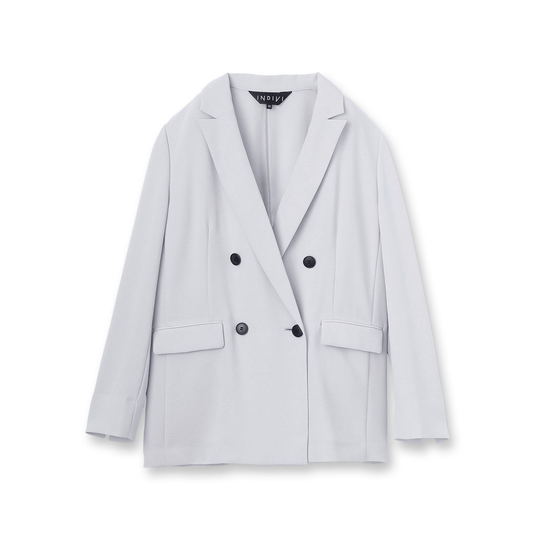 INDIVI「【着る日傘/遮熱/UVケア】ダブルジャケット」|スーツ|