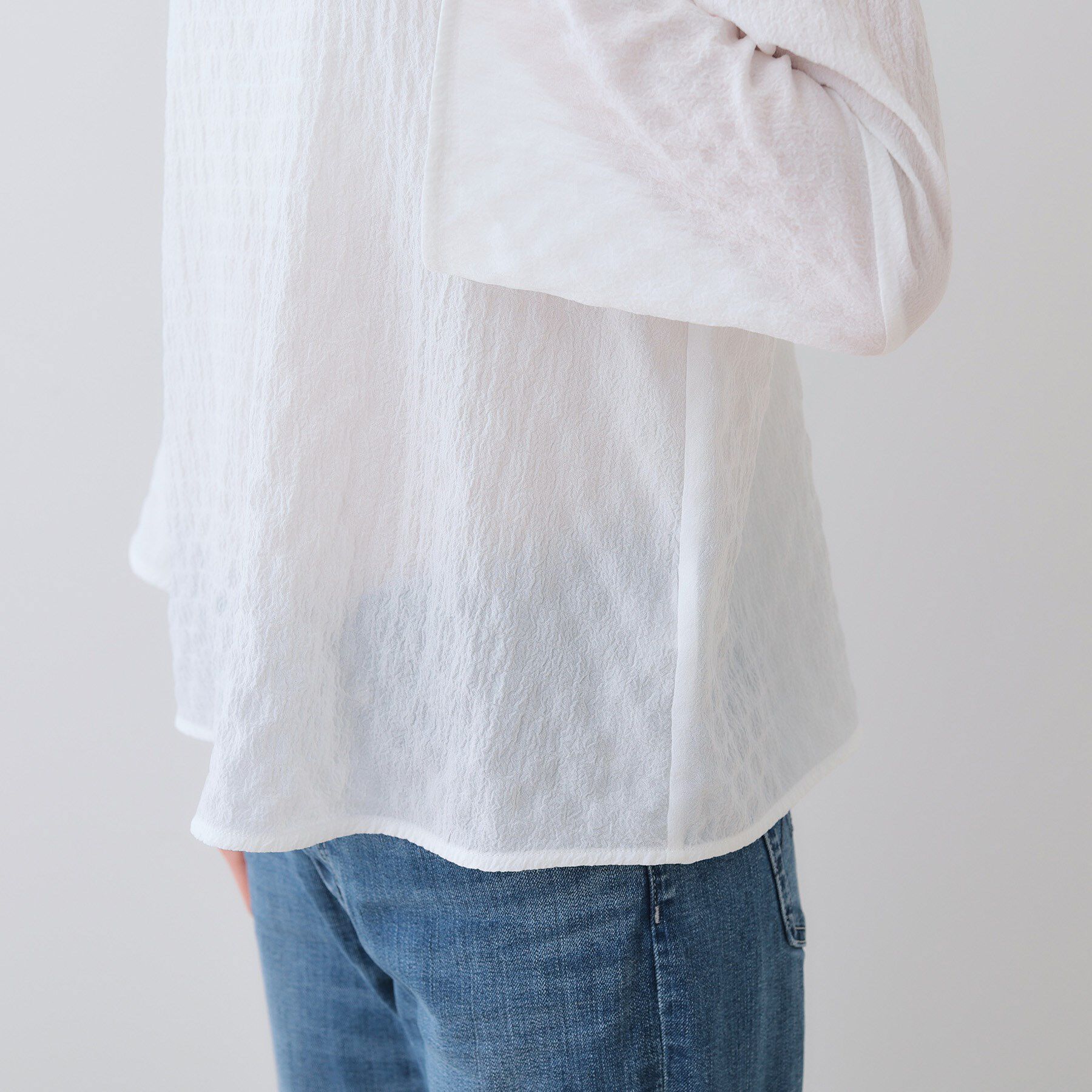 INDIVI「【2点セット／洗える】カセット服 キャミ＆ブラウス セットトップス」|その他|