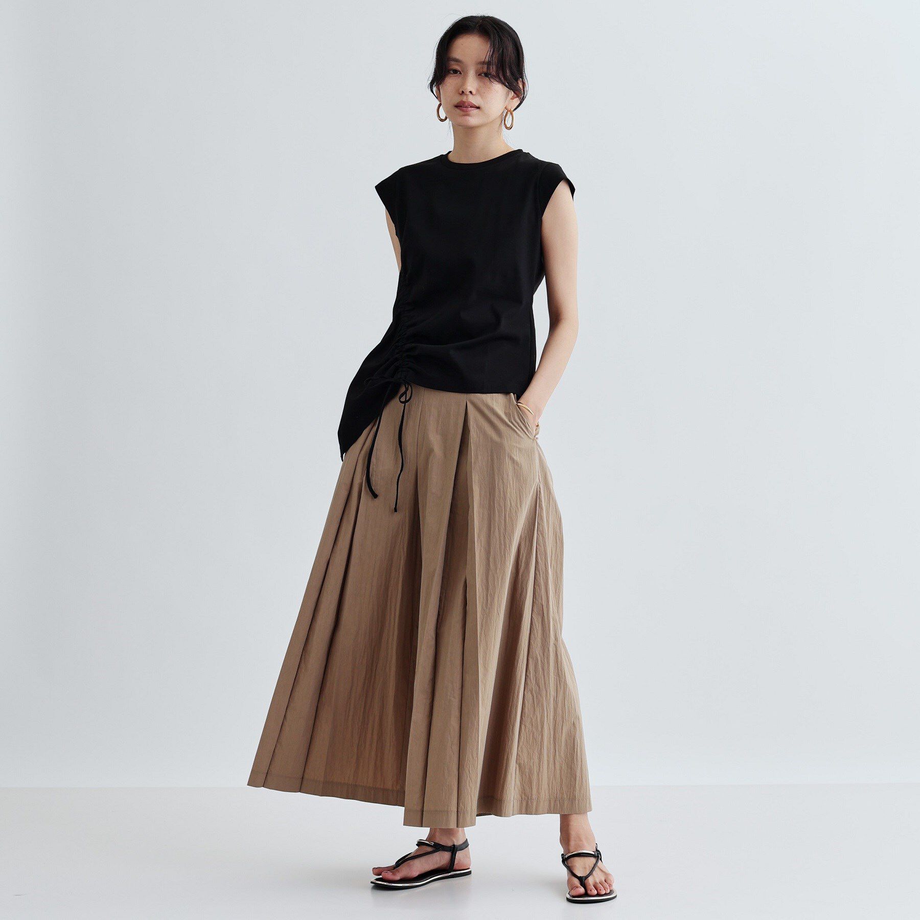 GALLEST「イレギュラーシャーリングヘムカットソー」|Tシャツ・カットソー|