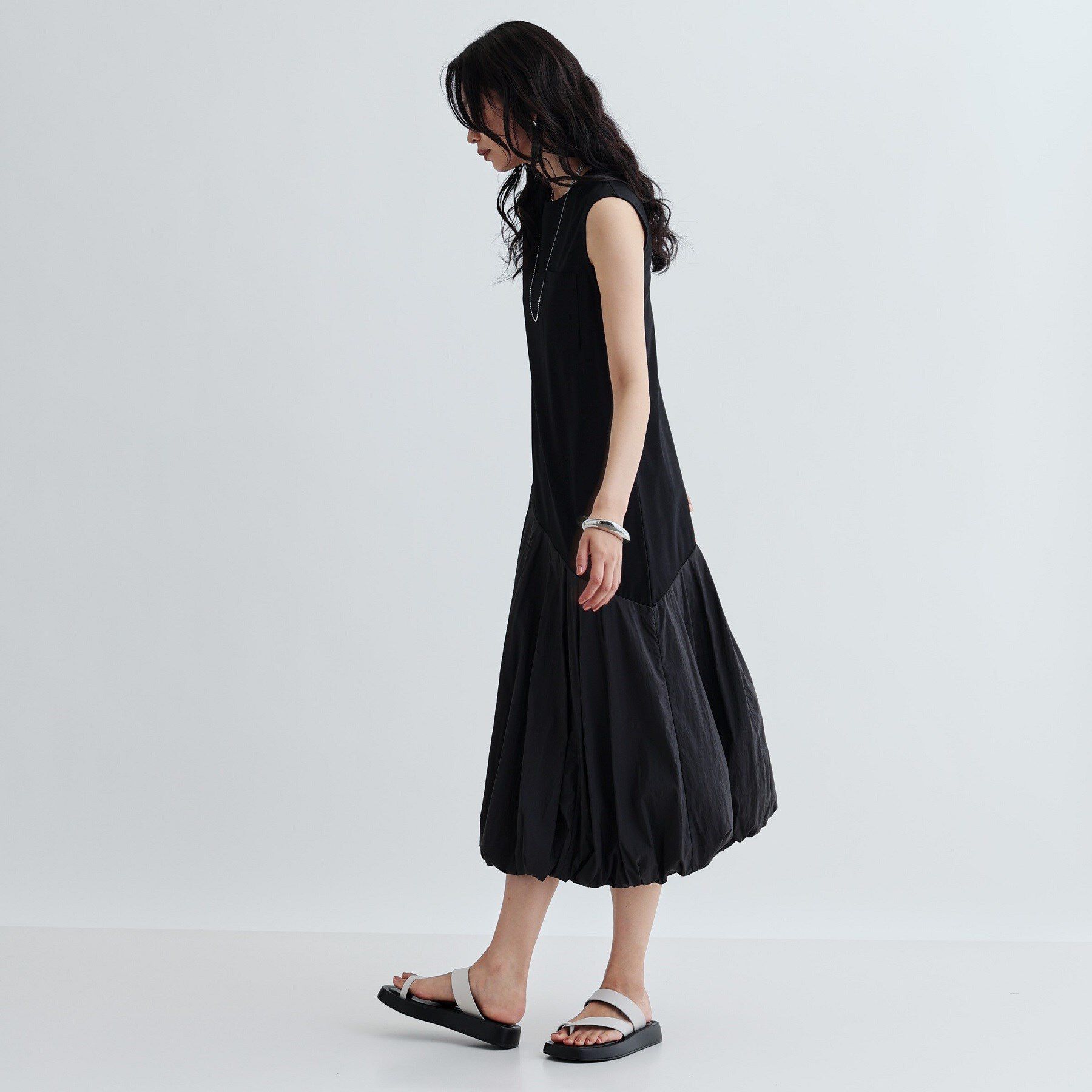 GALLEST「バルーン切替ワンピース」|ワンピース|