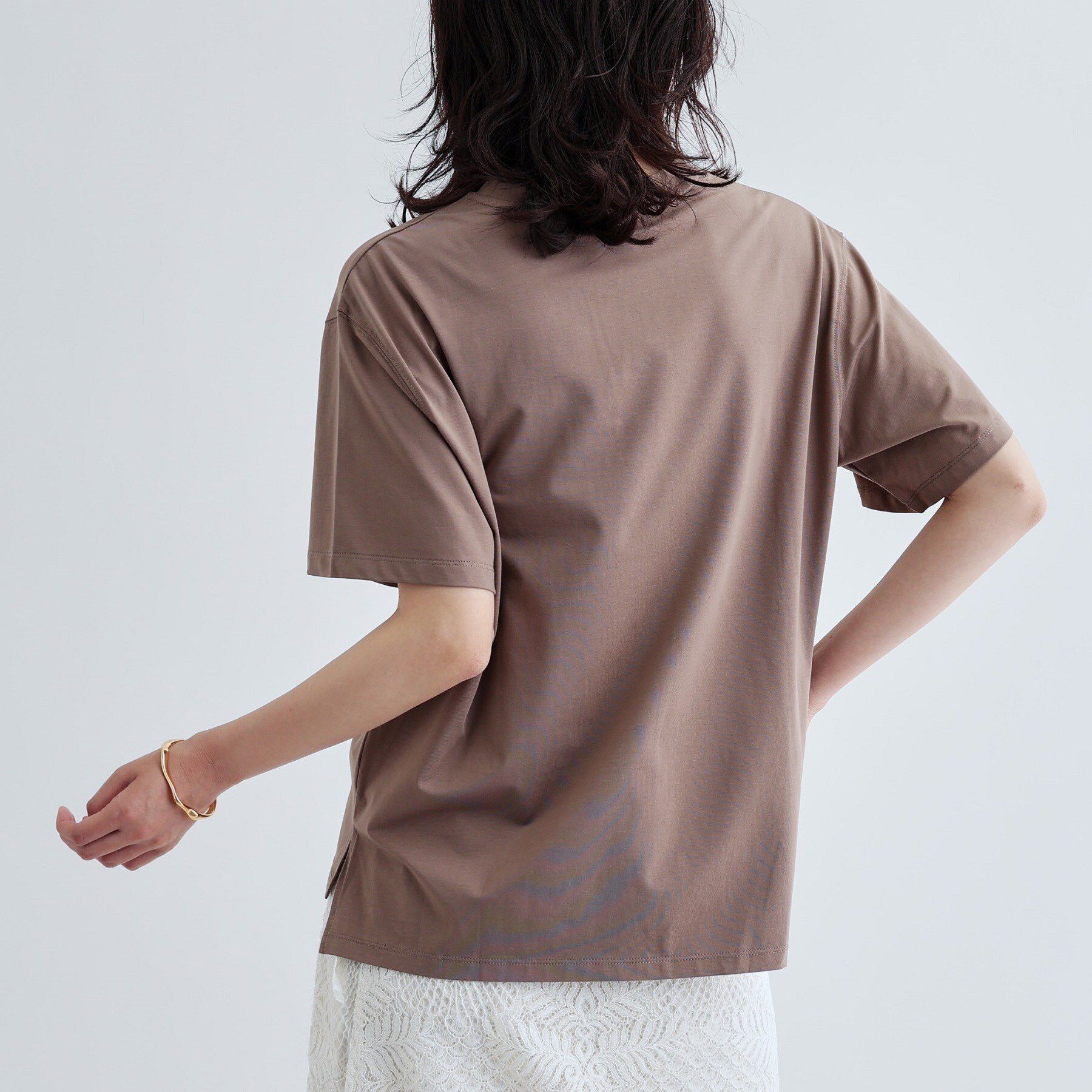 GALLEST「【再入荷】箔プリントロゴTシャツ」|Tシャツ・カットソー|