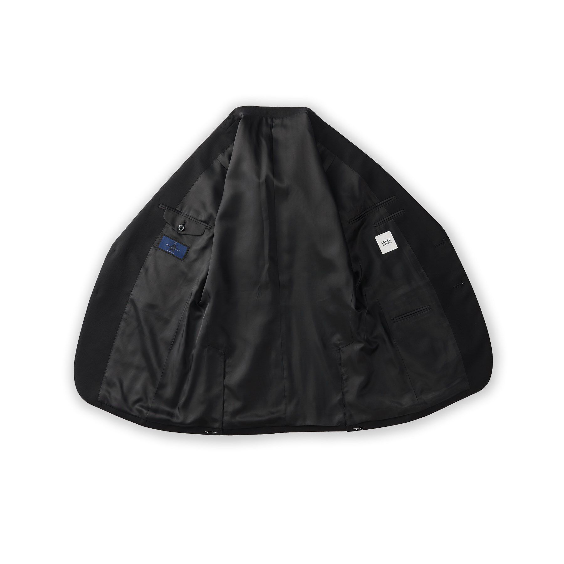 TAKEO KIKUCHI「【冠婚葬祭】無地 サージスーツ/3ピース対応可」|スーツ|