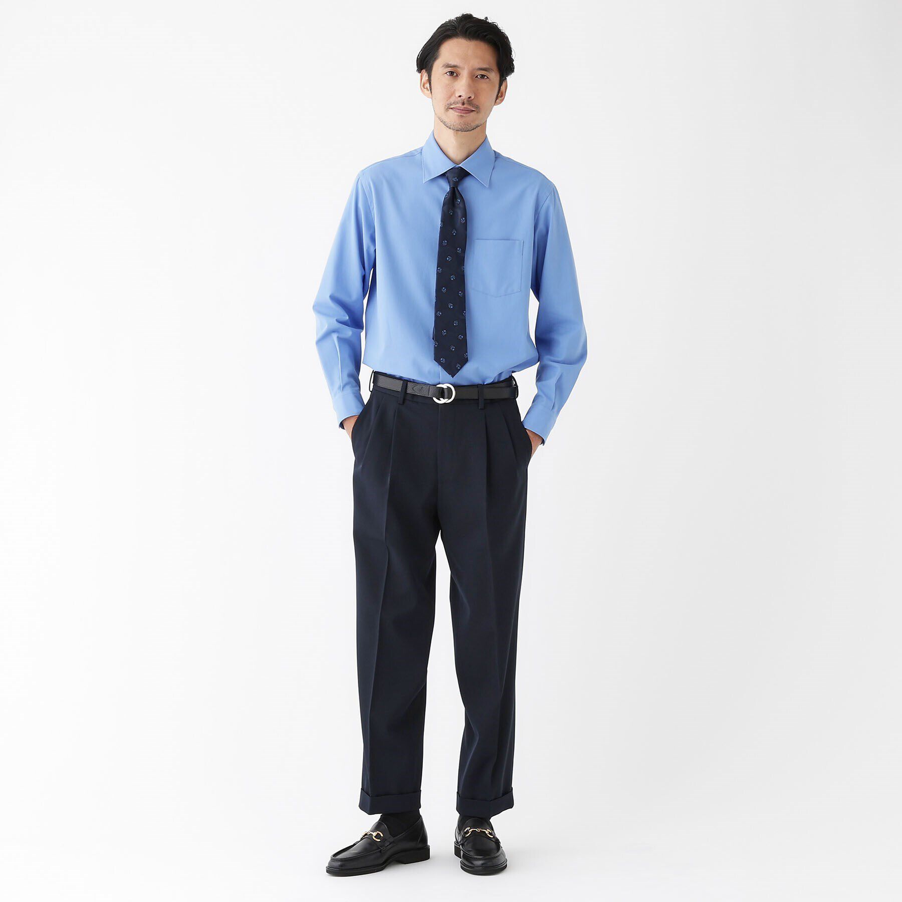 TAKEO KIKUCHI「【THE FLAGSHIP】スーピマ ツイル シャツ」|シャツ・ブラウス|