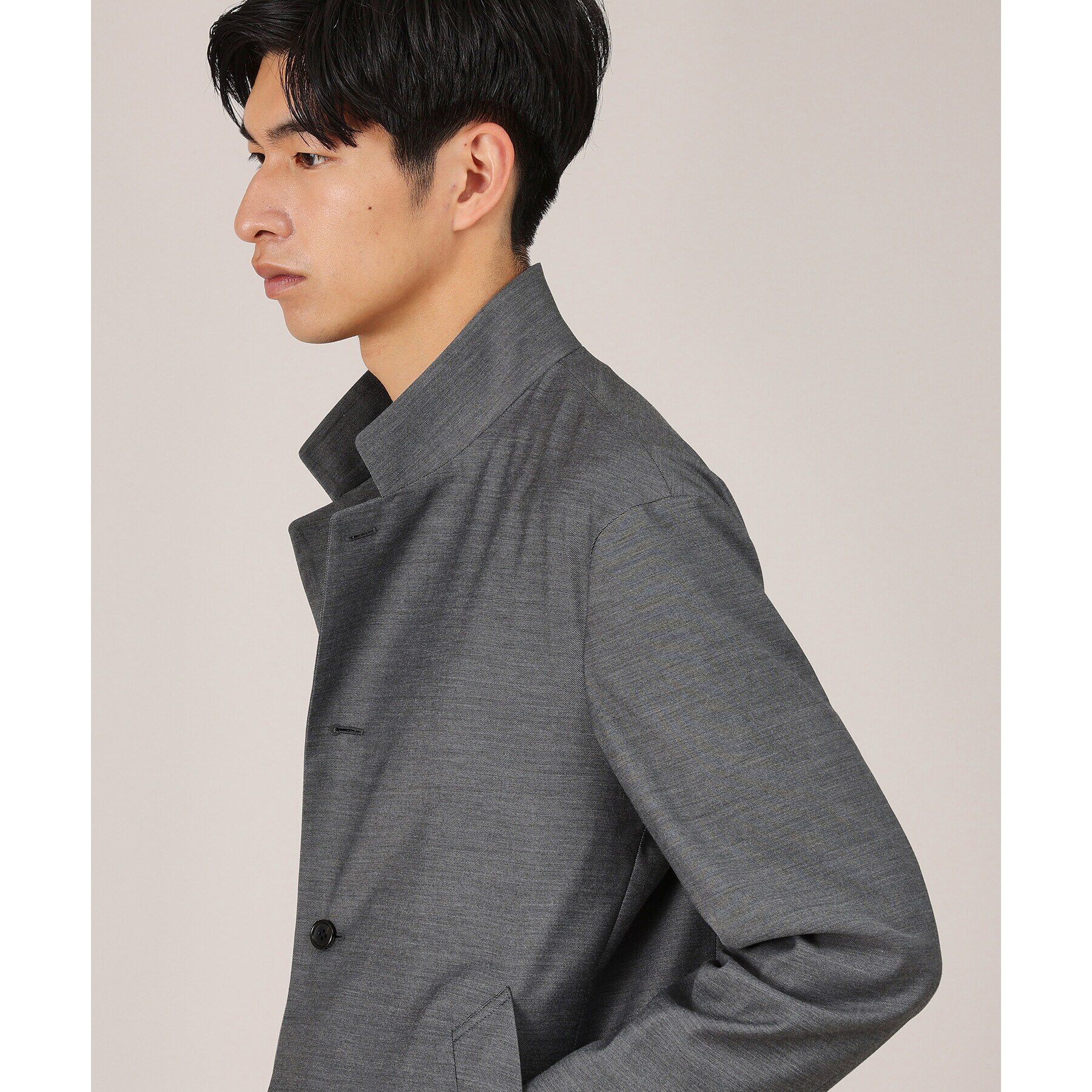 TAKEO KIKUCHI「【軽羽織】ツイルストレッチ ブルゾン」|ブルゾン・スタジャン|