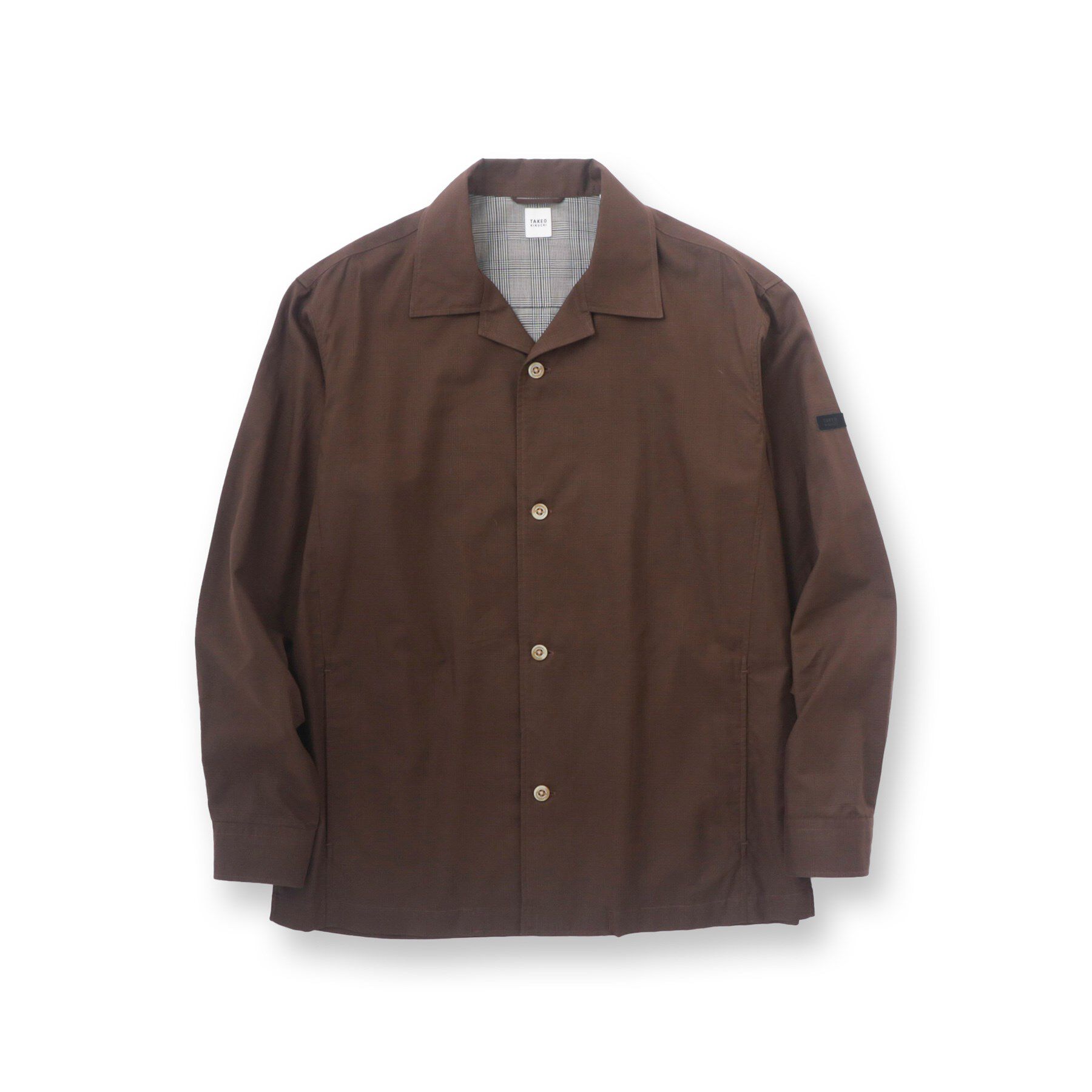 TAKEO KIKUCHI「【羽織】ダブルフェイス シャツ 羽織り」|シャツ・ブラウス|