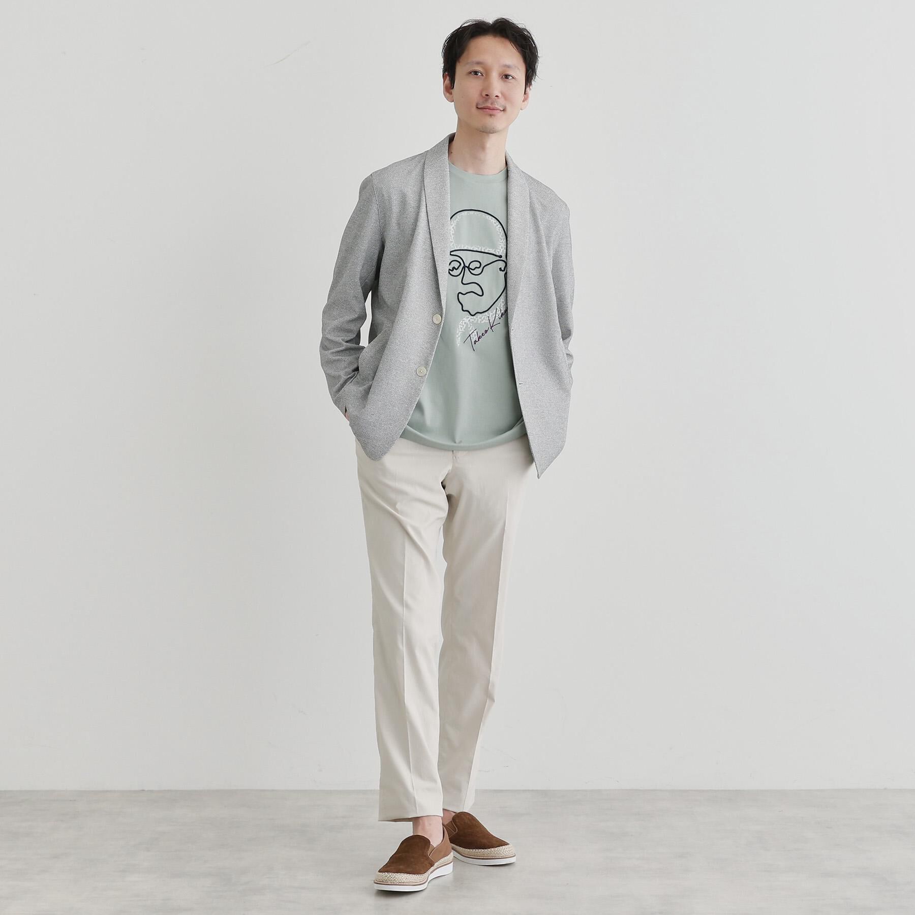 TAKEO KIKUCHI「サイドゴアウエスト ストレートパンツ」|その他|